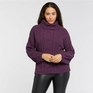 Seven7 Blackberry Chenille Pullover Sweater XXL